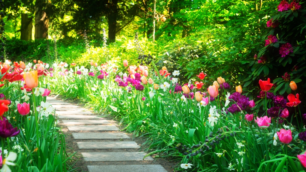 informal landscaping